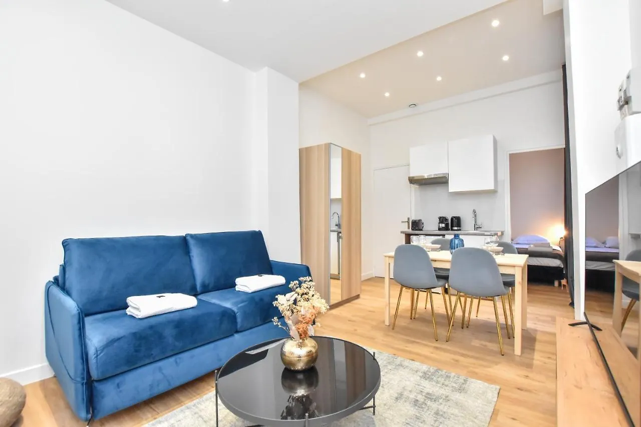 Welcoming Apartment - 1Br-4P -Grands Boulevards Париж 0*,