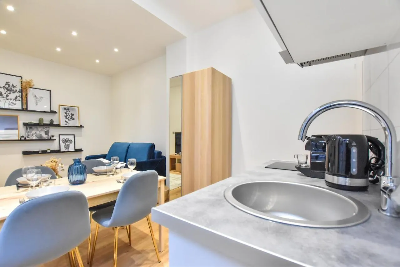 Welcoming Apartment - 1Br-4P -Grands Boulevards Париж
